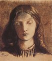 Portrait of Elizabeth Siddal Pre Raphaelite Brotherhood Dante Gabriel Rossetti